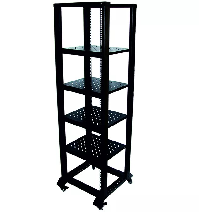 Тромбон-СО-224-8 - Открытая стойка 19" 24U, высота 1177 мм, двухрамная (комплект на 8 приборов: 8 полок 470х430мм, 7 фальшпанелей, 8 комплектов крепежа), 36.5 кг Открытая стойка 19" 24U, высота 1177 мм, двухрамная (комплект на 8 приборов: 8 полок 470х430мм, 7 фальшпанелей, 8 комплектов крепежа), 36.5 кг