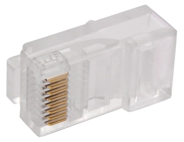 Разъём RJ-45 UTP для кабеля кат.6, ITK, (уп. 20 шт)