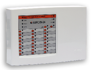 Контрольный прибор 24  ШС (охранные, пожарные, технологические), 3 реле ПЦН (одно реле: ~250В/7А; два реле: ~120В/2А,), АКБ 7 А*ч,  встроенный порт USB, подключение внешних блоков по RS-485. Пластмассовый корпус. со встроенным регистратором событий на 1024 записи