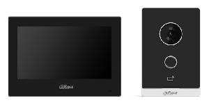 Комплект: IP Вызывная панель DHI-VTO2211G-WP-S2 + IP 7" Монитор видеодомофона с WiFi DHI-VTH2621G-WP