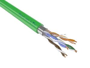 Огнестойкий низкотоксичный кабель, ЭКРАН, F/UTP 4х2х0,52 для СКС и IP-сетей, бухта 305 м