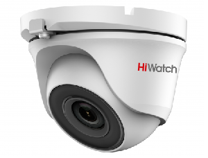 2Мп уличная купольная HD-TVI камера с EXIR-подсветкой до 30м, 1/2.7" CMOS; 2.8мм; угол обзора 106°; механический ИК-фильтр; 0.005 Лк@F1.2; WDR 120дБ, HLC, 3D DNR