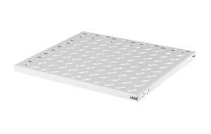 Полка стационарная, Ш482хГ300мм, для шкафа глубиной 450мм, крепеж в комплекте, серая