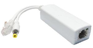 Сплиттер POE, 1 POE порт (10/100 Мбит/с), общий бюджет до 13 Вт.