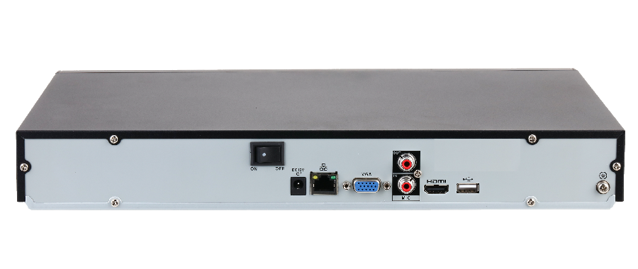 8-канальный IP-видеорегистратор 4K,&nbsp;&nbsp;H.265+, ИИ; Входящий поток до 80Мбит/с; H.265+, H.265, H.264+, H.264, MJPEG; разрешение записи до 12Мп; 2 SATA III до 8Тбайт;