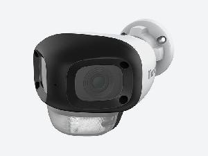 IP-камера буллет двунаправленный, 4Мп, 2560x1440@20к/c, DWDR, цвет: 0.02лк, S+265, H.265(HP), S+264, H.264(HP, MP, BP), объектив 4мм, встроенный микрофон, G.711A, G.711U 8кГц, 16кГц , кабель, 1×RJ-45 (10/100 Base-T), DC12В±25%, PoE 802.3af, адаптивная ИК подсветка до 50м + белая подсветка до 30м, сине-красный строб, защита IP66, IP67, только 3Смарт(человек/ТС), без тревожных входов/выходов, без поддержки microSD