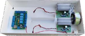 Смарт-контроллер доступа Gate-Smart-Light в корпусе с двумя ИБП&nbsp;&nbsp;(для питания замка и контроллера) и местами под аккумуляторы 7Ач.