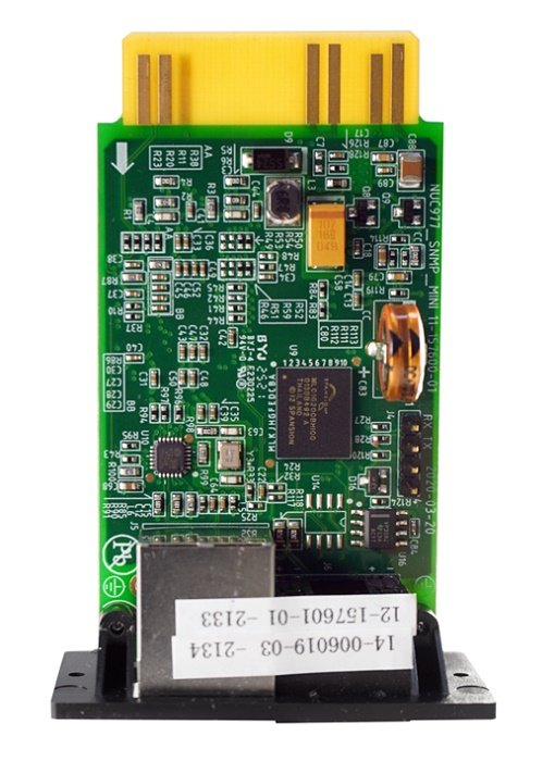 Встраиваемый в UPS-1000, UPS-3001 модуль для мониторинга и управления&nbsp;&nbsp;через Ethernet
