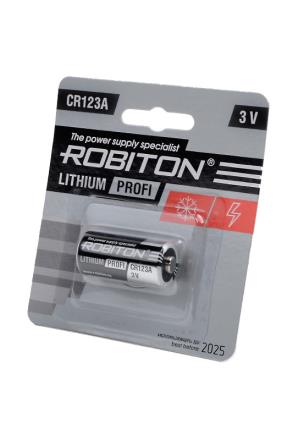 Батарейка Элемент питания ROBITON PROFI CR123A 3В