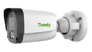 Уличная цилиндрическая IP-камера, 4Мп, 2560×1440@30к/c, DWDR, 0.02лк, S+265, H.265(HP), S+264, H.264(HP, MP, BP), объектив 2.8мм, встроенный микрофон, G.711A, G.711U 8кГц , кабель, 1×RJ-45 (10/100 Base-T), только PoE 802.3af, адаптивная ИК подсветка до 30м, IP66, аналитика: 3 Смарт(детекция человека/ТС), без тревожных входов/выходов, без поддержки microSD