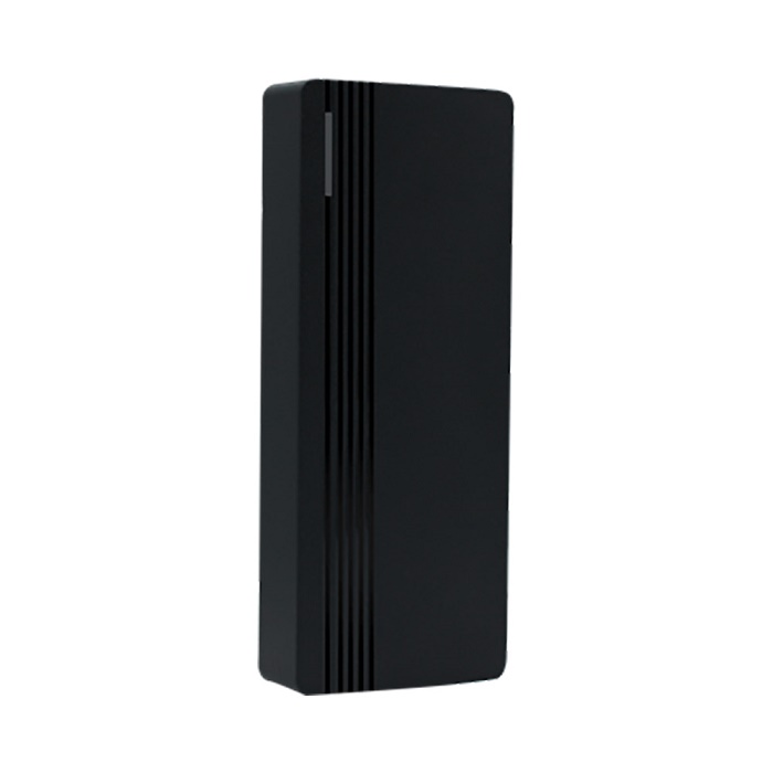 Считыватель бесконтактных карт Mifare, идентификаторы: PW-ID v.2,&nbsp;&nbsp;MIFARE (SL0, SL1, SL3). Дистанция считывания 8 см.. Интерфейс связи Wiegand 26, 34, 37, 40, 42, 58, IP66. °С -40…+55, от 8 до 18 В , 120х48х20 мм. Цвет - черный.