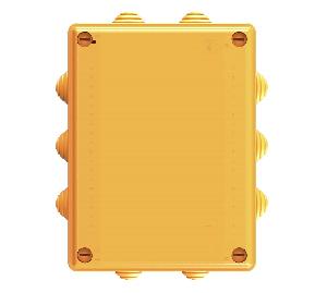 Коробка пластиковая FS с кабельными вводами и клеммниками, IP55, 150х110х70 мм, 5р, 450V, 30A, 16 мм2