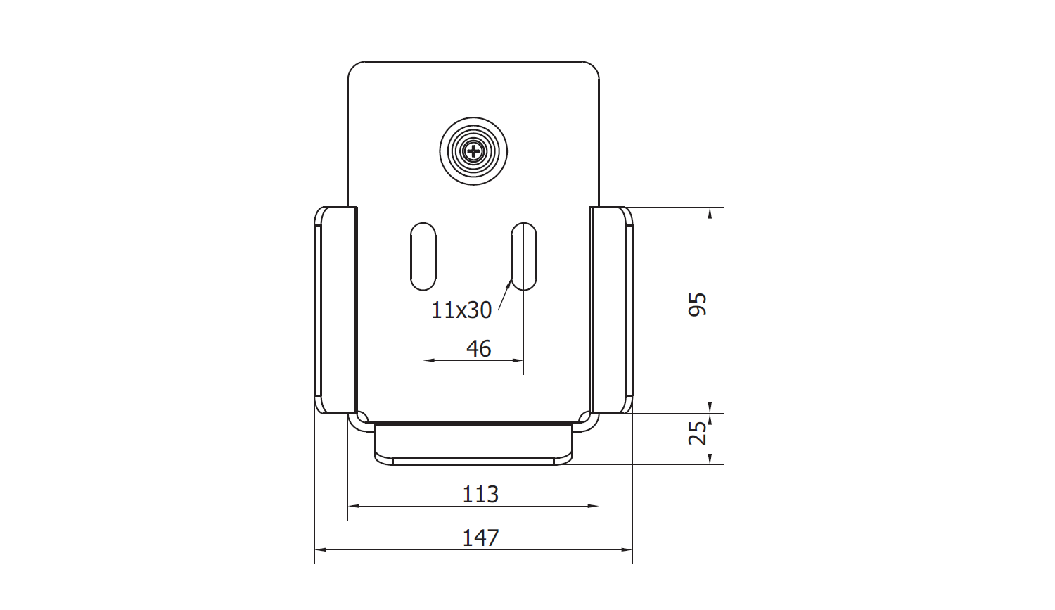 Улавливатель концевого ролика M