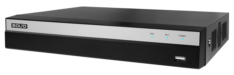 IP Видеорегистратор до 8х каналов; 80 Мбит/с; разрешение записи до 12Мп; H.265/H.264; 1 SATA&nbsp;&nbsp;порта 16Tб