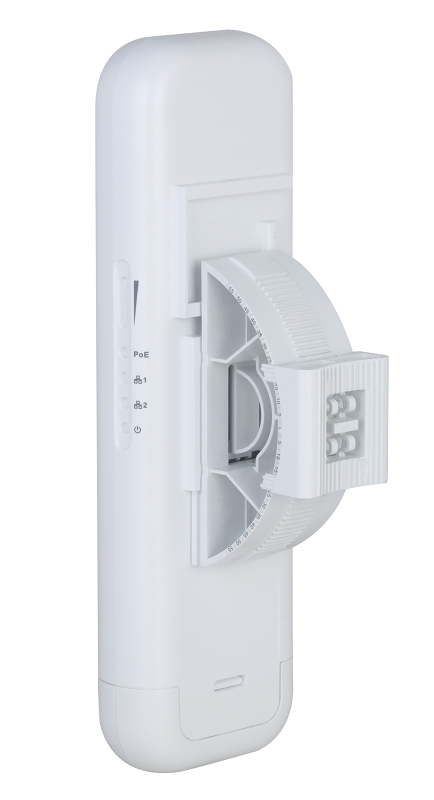 Беспроводной мост 5.8G до 3 км, Порты: 1 × 10/100/1000Мбит/с PoE In; 1 × 10/100Мбит/с PoE out, Стандарты беспроводной связи: 2.4ГГц: 802.11 b/g/n; 5 ГГц: 802.11 a/n/ac, Скорость беспроводной передачи: 2.4 ГГц: 300 Мбит/с; 5 ГГц: 867 Мбит/с, Угол антенны: 30°, Рабочая температура: -35°С~+65°С, Защита: IP65