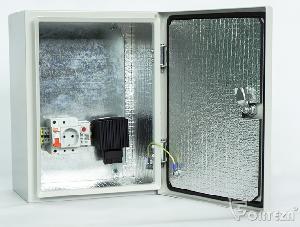 Термошкаф утепленный c нагревателем 300х400х230 мм