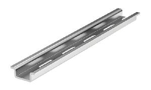 DIN-рейка перфорированная OMEGA 2F, 15х5,5мм. (Цена за метр) (2 метра)