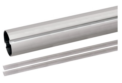 Стрела алюминиевая, круглого сечения, диаметр 100мм, возможность установки дюралайт, длиной  6 м. Для шлагбаума G2080.