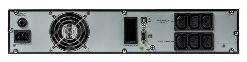 Источник бесперебойного питания 1800Вт 2000ВА черный