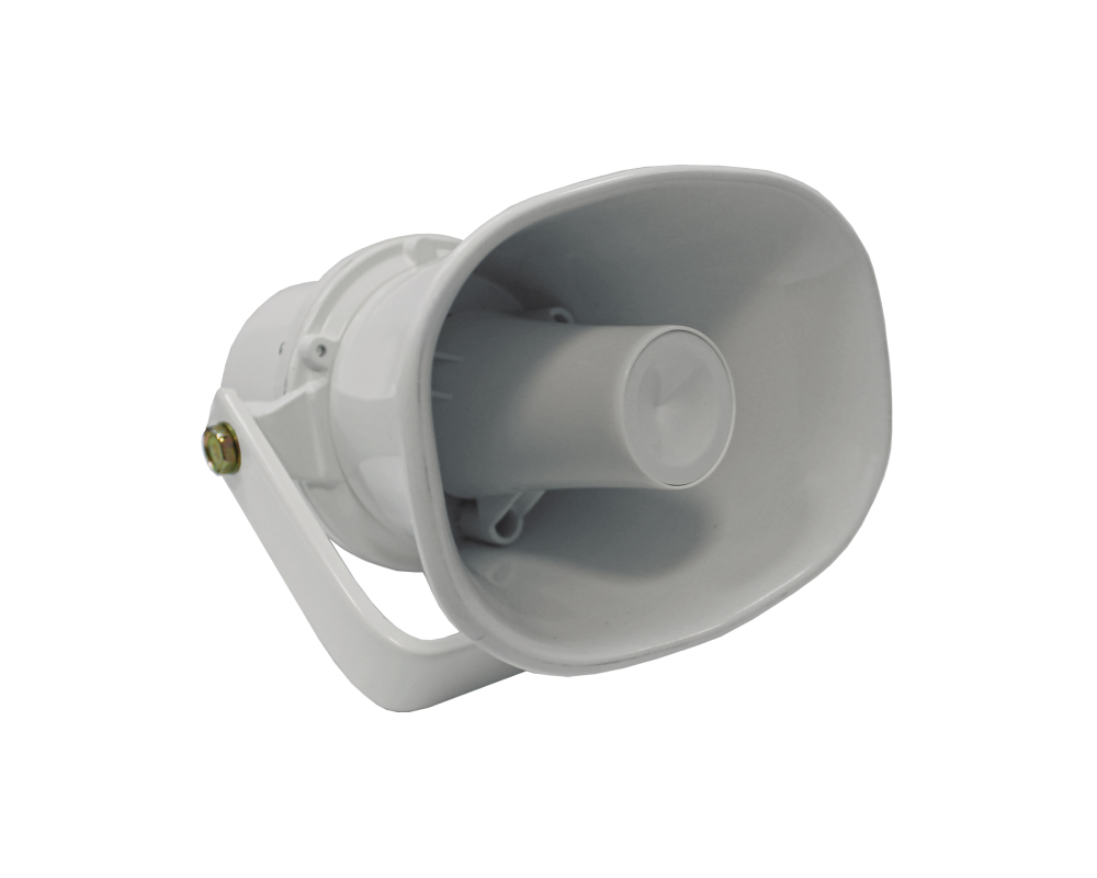 ГЛАГОЛ-ТН-15А - Громкоговоритель активный для улицы, встроенный усилитель мощности, рупорный, 15Вт, напряжения питания 12В (опционально 220В), 300 Гц-8 кГц, 110 дБ, кронштейн в комплекте, ABS-пластик, IP65, 165х220х240 мм, 1400 г Громкоговоритель активный для улицы, встроенный усилитель мощности, рупорный, 15Вт, напряжения питания 12В (опционально 220В), 300 Гц-8 кГц, 110 дБ, кронштейн в комплекте, ABS-пластик, IP65, 165х220х240 мм, 1400 г