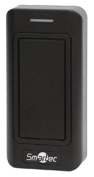 Автономный контроллер со встроенными считывателем EM, черный: память на 2000 пользователей, дальность 3 - 8 см, 125 кГц, мастер карты и ИК-пульт в комплекте, -40° +60°С, 12 В DC, 50мА, 106x51x20 мм.