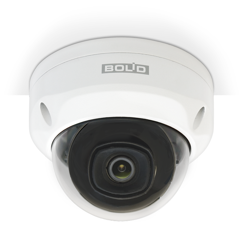 Купольная антивандальная видеокамера 2 Мп, 1/2,8'' CMOS; 0,002 люкс/F1.6 (Цв.), 0 люкс (ИК подсветка вкл.); объектив 2,8 мм; H.264+/ H.264;  1080P/720P/D1/CIF; ONVIF, CGI; Встроенный микрофон, MicroSD; ИК-подсветка (до 30 м); DC12V, PoE; WDR(120 дБ), IP67; -30 °C ~ +60 °C; IK10