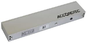 Электромагнитный замок, 12V/24V DC, 0,5 A, усилие 350 кг, 253x50x28 мм.&nbsp;&nbsp;2190 г., офисный дизайн, световая индикация, Датчик Холла положения замка (выход реле НО, НЗ).&nbsp;&nbsp;-40°С…+40°С, Комплектация: без планки, без уголка.