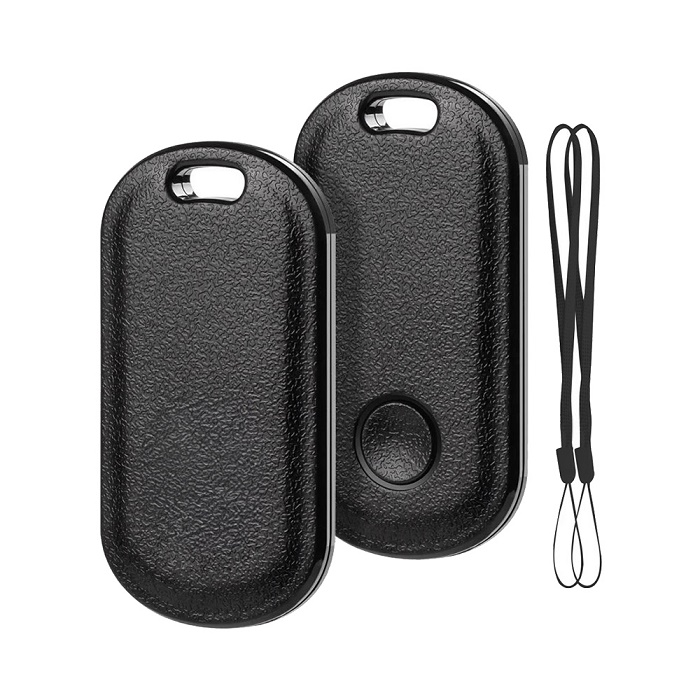 PW-Tag L1 B - Брелок-идентификатор BLE, овальный, с кнопкой, цвет корпуса черный. Брелок-идентификатор BLE, овальный, с кнопкой, цвет корпуса черный.