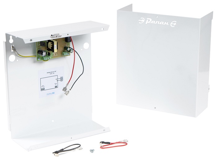Источник питания 12В, 4А, корпус под АКБ 2х7Ач или 1х17Ач защита АКБ, защита выхода от КЗ.