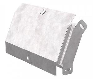 Угол вертикальный внешний 45 градусов с крышкой Стандарт 300х50