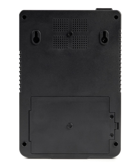 Источник бесперебойного питания 220В 800 ВА / 480Вт, Линейно-интерактивный, встроенный дисплей, 1 АКБ 9Ач, Выходные разъёмы: Schuko – 3 шт. (с питание от АКБ), Schuko – 3 шт. (без питания от АКБ)