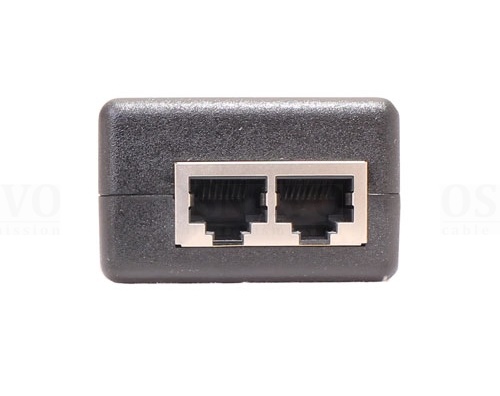 PoE-инжектор Gigabit Ethernet на 1 порт. Совместим с оборудованием PoE IEEE 802.3af. Мощность PoE на порт - до 30W. Напряжение PoE - 48V(конт. 4,5(+), 7,8(-))