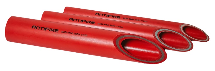 Труба PP-R FR FireResistant SDR 7.4 D40 L4м