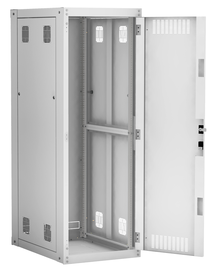 EC-FZ-336080-MMM-GY - Напольный шкаф 19", 33U, металлическая дверь, цельнометаллические стенки, Ш600хВ1641хГ800мм, в разобранном виде, серый Напольный шкаф 19", 33U, металлическая дверь, цельнометаллические стенки, Ш600хВ1641хГ800мм, в разобранном виде, серый