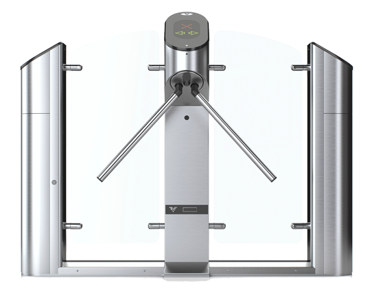 Турникет моторизованный. 2шт считыватель Mifare