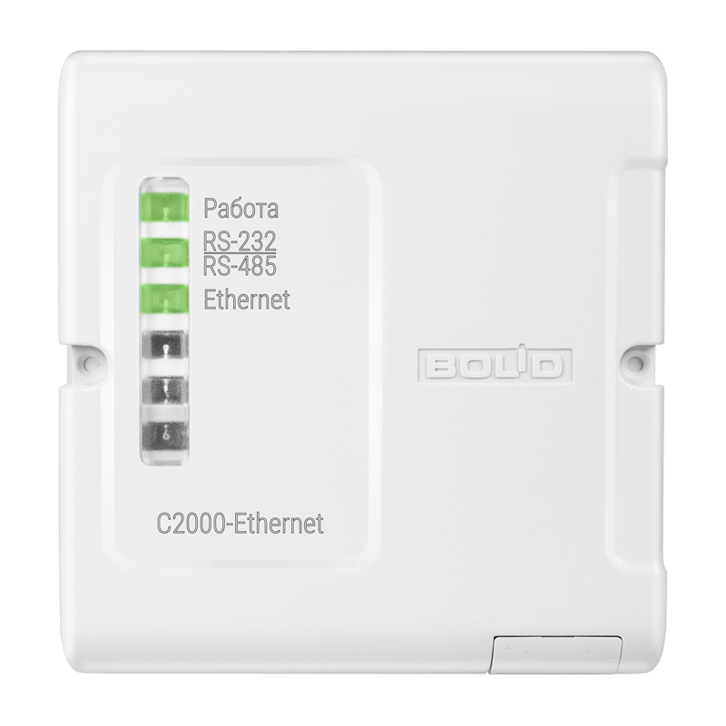 Преобразователь интерфейсов RS-232/RS-485 в Ethernet