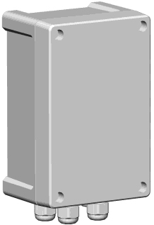 Коробка монтажная для установки одного или двух устройств защиты. IP66. -40°С...+80°С. 219х122х90мм