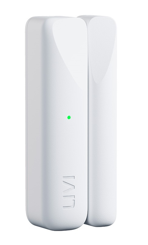 Датчик открытия магнитоконтактный. Подключение внешнего проводного магнитоконтактного извещателя. Диапазон температур от −20 до +55°С. Совмещенный тампер и датчик отрыва от стены. Электропитание — батарея CR123A.&nbsp;&nbsp;Крышка-кронштейн с креплением на саморезы или двусторонний скотч. Дизайн Koishi style.