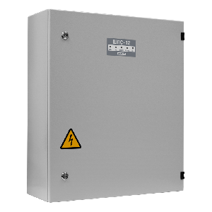 Шкаф для установки приборов системы "Орион" на DIN рейки. Содержит источник питания 12В - 5 А. Два изолированных интерфейса RS-485. Место для установки  двух батарей 12В-40Ач. Защита оболочки IP54