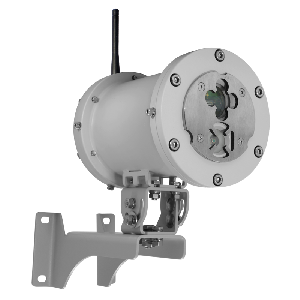 Извещатель пожарный пламени многодиапазонный (ИК/УФ) взрывозащищённый адресный радиоканальный, стальной оцинкованный корпус,