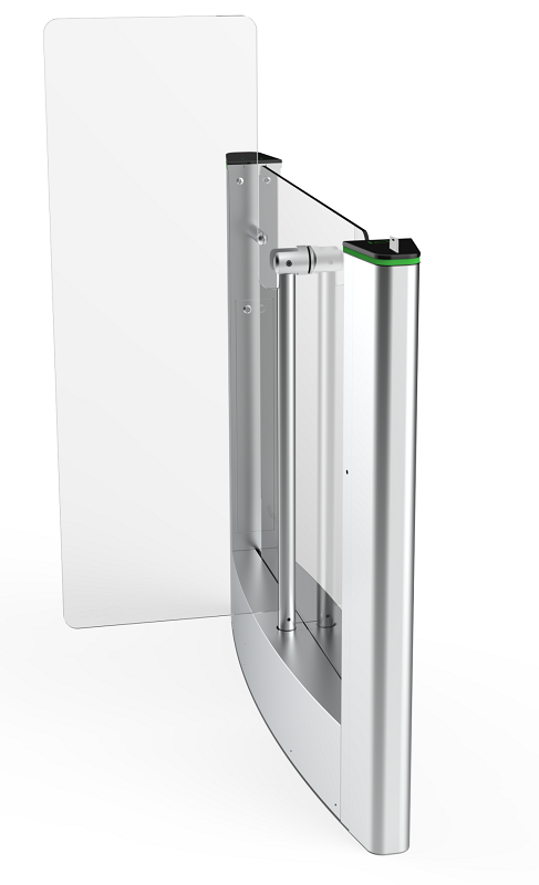 Турникет Quick Line крайний модуль турникета на 900 с высокими створками на 1500 и картоприемником
