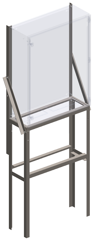 Основание напольное для шкафов типа ТШ, ТШВ, ШПУ шириной 800мм.