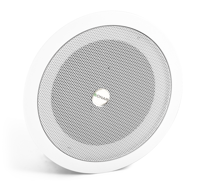 Акустическая система потолочная, 100В, мощность 6/3/1.5Вт