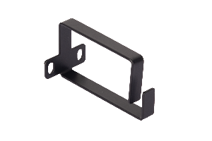 Кольцо для вертикальной разводки кабельных линий, 50х80мм, металлическое,&nbsp;&nbsp;черное. 