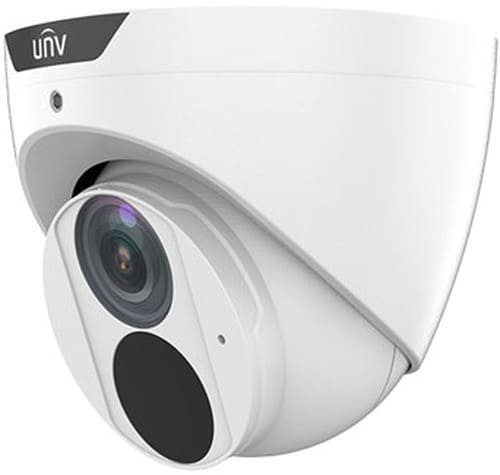Видеокамера IP купольная, 1/3" 4 Мп КМОП @ 30 к/с, ИК-подсветка до 30м., LightHunter 0.002 Лк @F1.6, объектив 4.0 мм, WDR, 2D/3D DNR, Ultra 265, H.265, H.264, MJPEG, 3 потока, встроенный микрофон, Ultra motion detection(UMD), Deep Learning(защита периметра, захват лиц, подсчет людей), аудиодетекция, поддержка Micro SD карт памяти до 256 Гбайт, IP67, металл, -40~+60°C