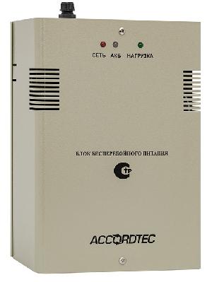 Блок бесперебойного питания в корпусе под АКБ 7 Ач. 5A (ном.), Uвых. 12,6 В. Световая индикация режимов работы. Наличие информационных выходов о статусе ББП. 240x170x80 мм.&nbsp;&nbsp;металл. -15°C ~ +50°C