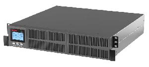 Онлайн ИБП ДКС серии Small Rackmount, 3000 ВА/2700 Вт, 1/1, 8xIEC C13, EPO, USB, RS-232, Rack 2U, 6x9Ач