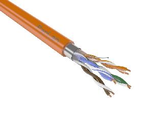 Огнестойкий безгалогенный кабель, ЭКРАН, F/UTP Cat5e 4х2х0,52 для СКС и IP-сетей