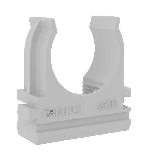 Держатель-клипса для монтажного пистолета, д.20мм, серый (800 шт/уп)