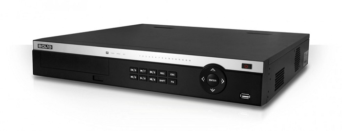 IP Видеорегистратор до 16 каналов; разрешение записи до 32 Мп; H.265/H.264/MJPEG; 4 SATA III порта до 20 Tб; 1 USB 2.0; 2 USB 3.0; AC 100~240V, 50/60 Hz